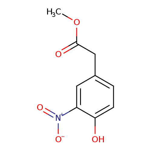 Methyl  (4-Hydroxy-3-nitrophenyl)acetate