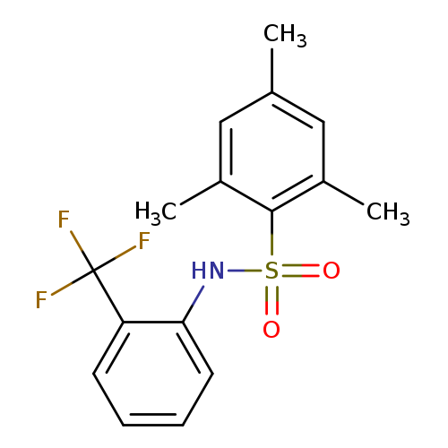 2,4,6-Trimethyl-N-[2-(trifluoromethyl)phenyl]benzenesulfonamide