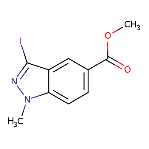 1H-Indazole-5-carboxylic acid, 3-iodo-1-methyl-, methyl ester