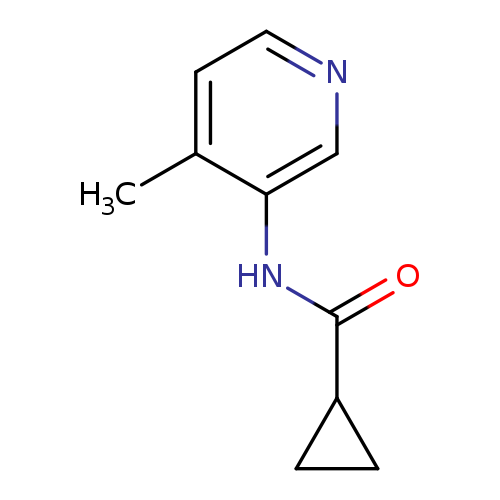 N-(4-methylpyridin-3-yl)cyclopropanecarboxamide