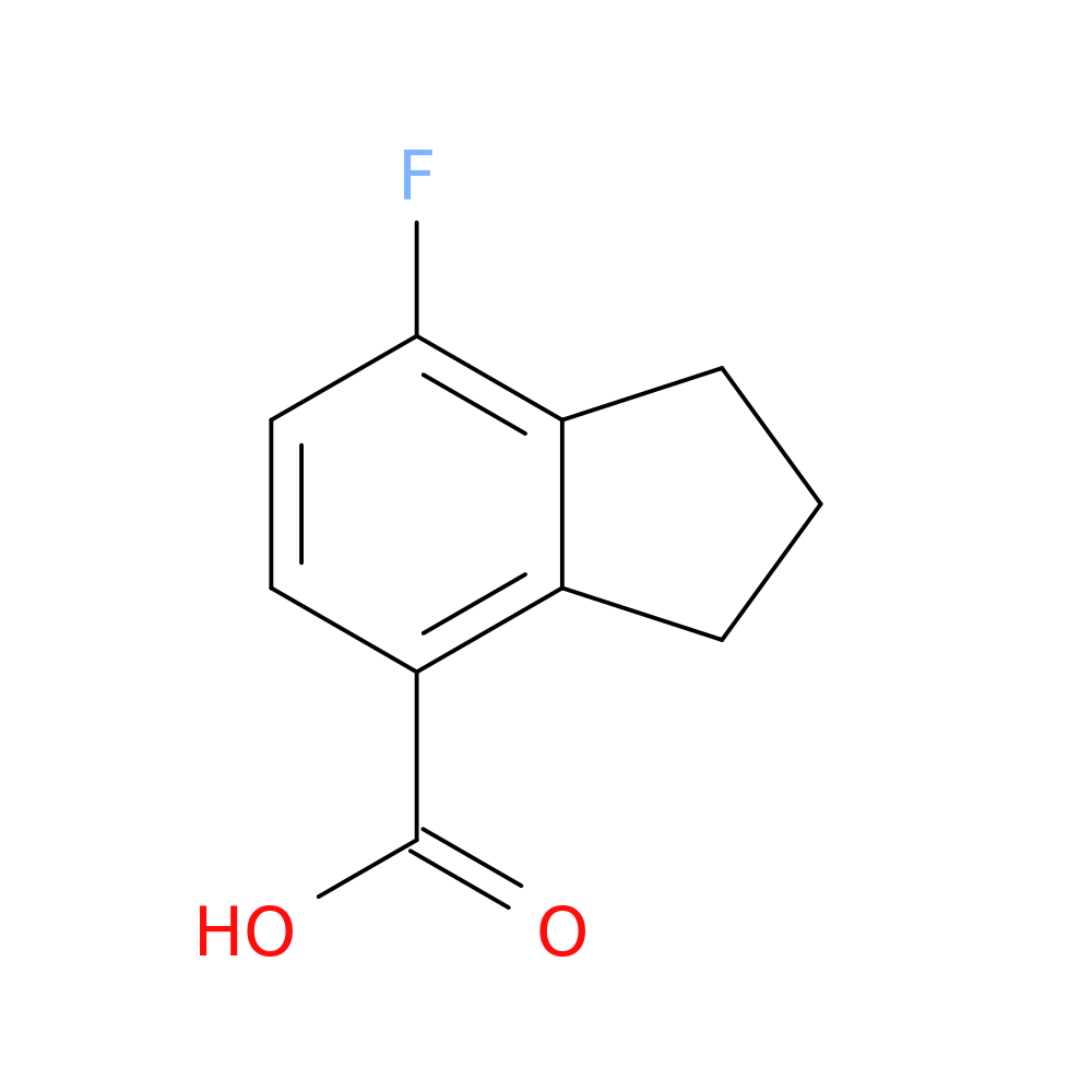 7-fluoro-2,3-dihydro-1H-indene-4-carboxylic acid