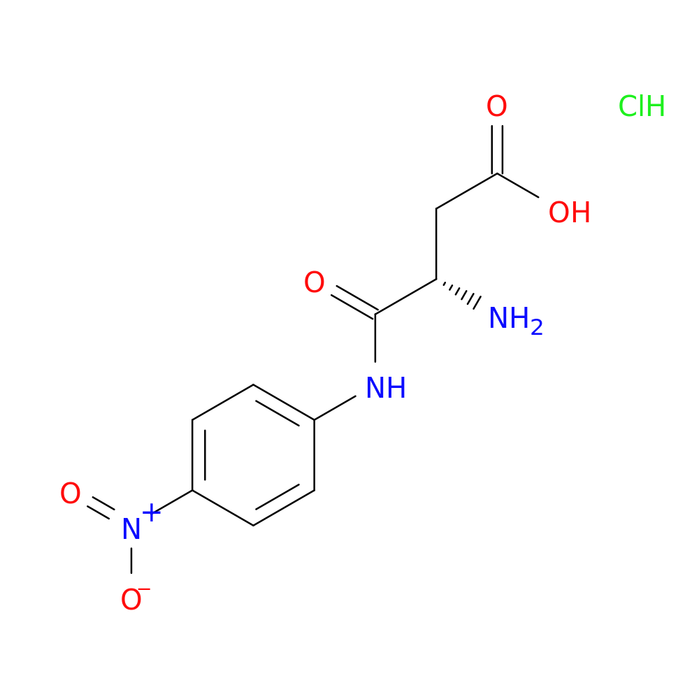 (S)-3-Amino-4-((4-nitrophenyl)amino)-4-oxobutanoic acid hydrochloride