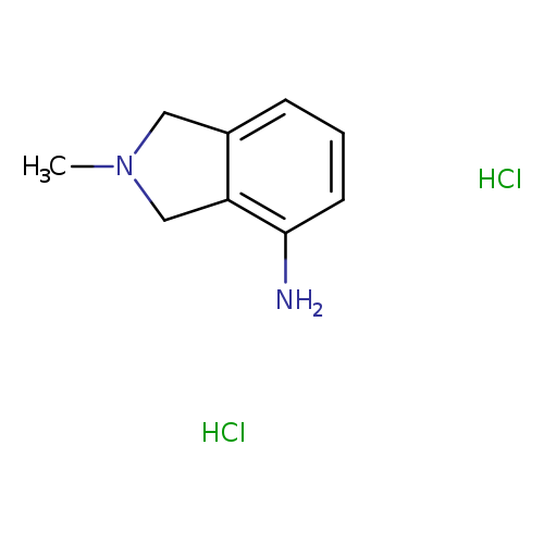 2-Methyl-2,3-dihydro-1h-isoindol-4-amine dihydrochloride