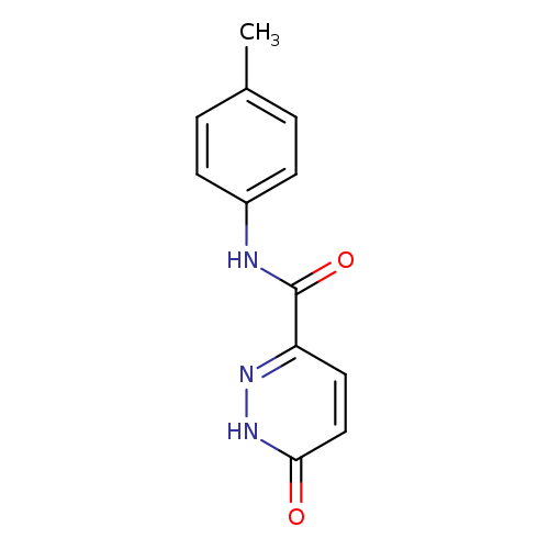 N-(4-methylphenyl)-6-oxo-1,6-dihydropyridazine-3-carboxamide