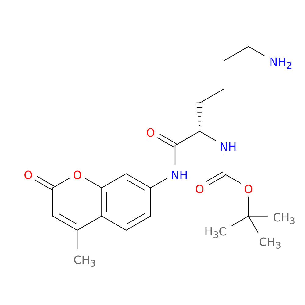 (S)-tert-Butyl (6-amino-1-((4-methyl-2-oxo-2H-chromen-7-yl)amino)-1-oxohexan-2-yl)carbamate