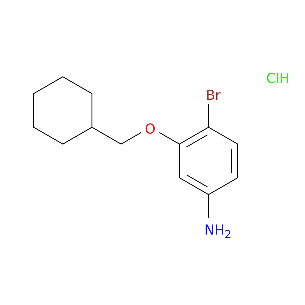 4-Bromo-3-(cyclohexylmethoxy)aniline hydrochloride