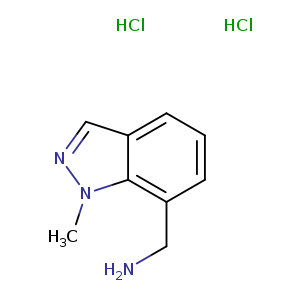 (1-methylindazol-7-yl)methanamine dihydrochloride