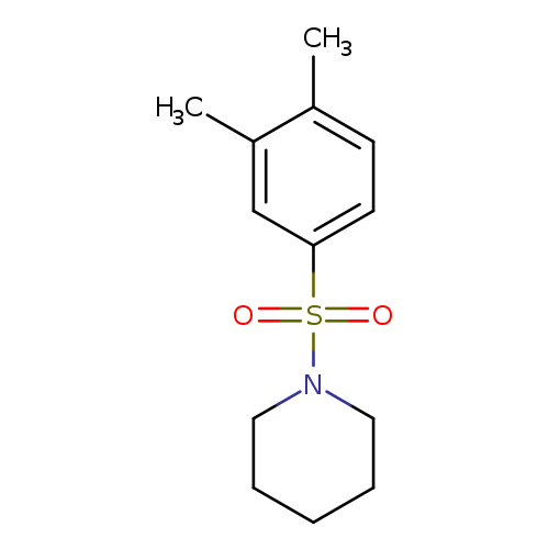 1-[(3,4-dimethylphenyl)sulfonyl]piperidine