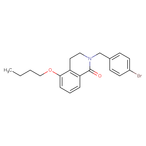 2-[(4-bromophenyl)methyl]-5-butoxy-1,2,3,4-tetrahydroisoquinolin-1-one