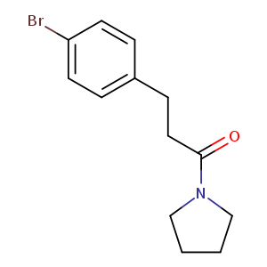 3-(4-Bromophenyl)-1-(pyrrolidin-1-yl)propan-1-one