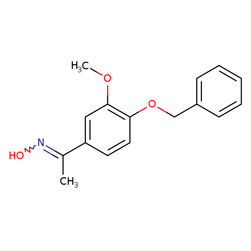 N-{1-[4-(benzyloxy)-3-methoxyphenyl]ethylidene}hydroxylamine