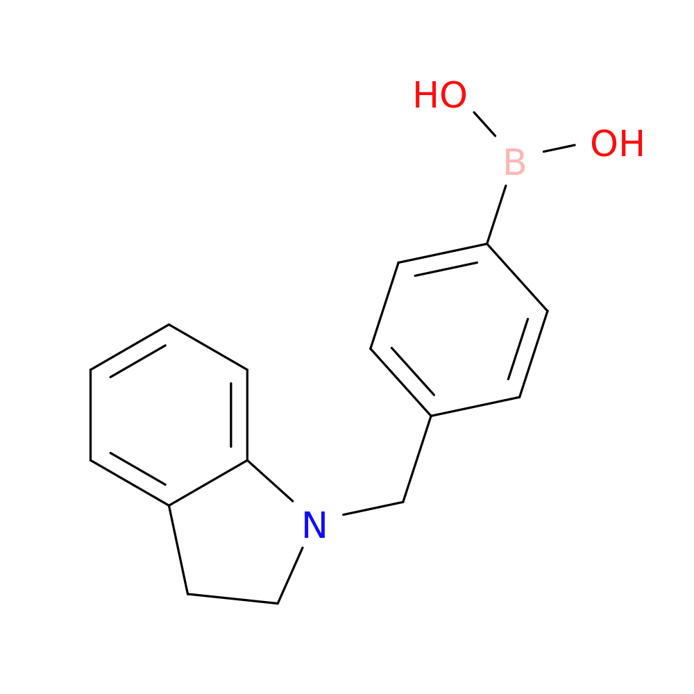 (4-(Indolin-1-ylmethyl)phenyl)boronic acid