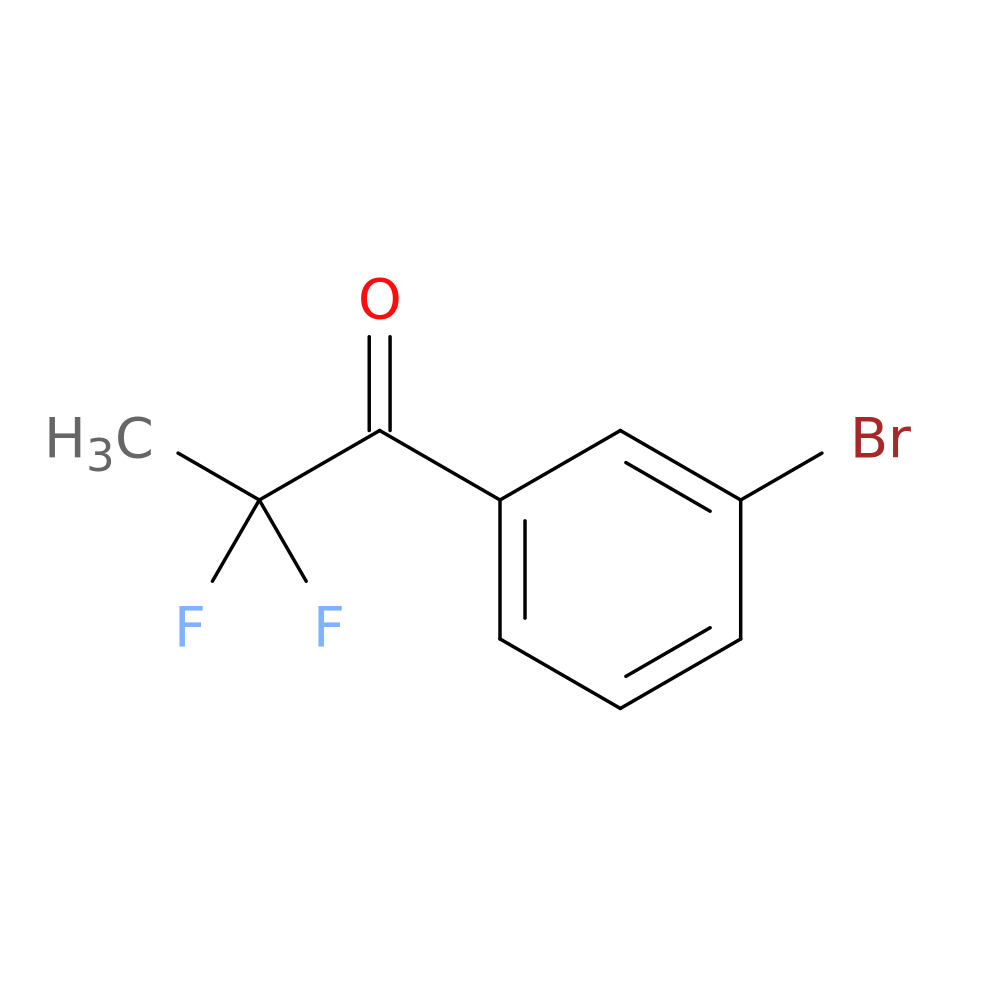 1-(3-bromophenyl)-2,2-difluoropropan-1-one