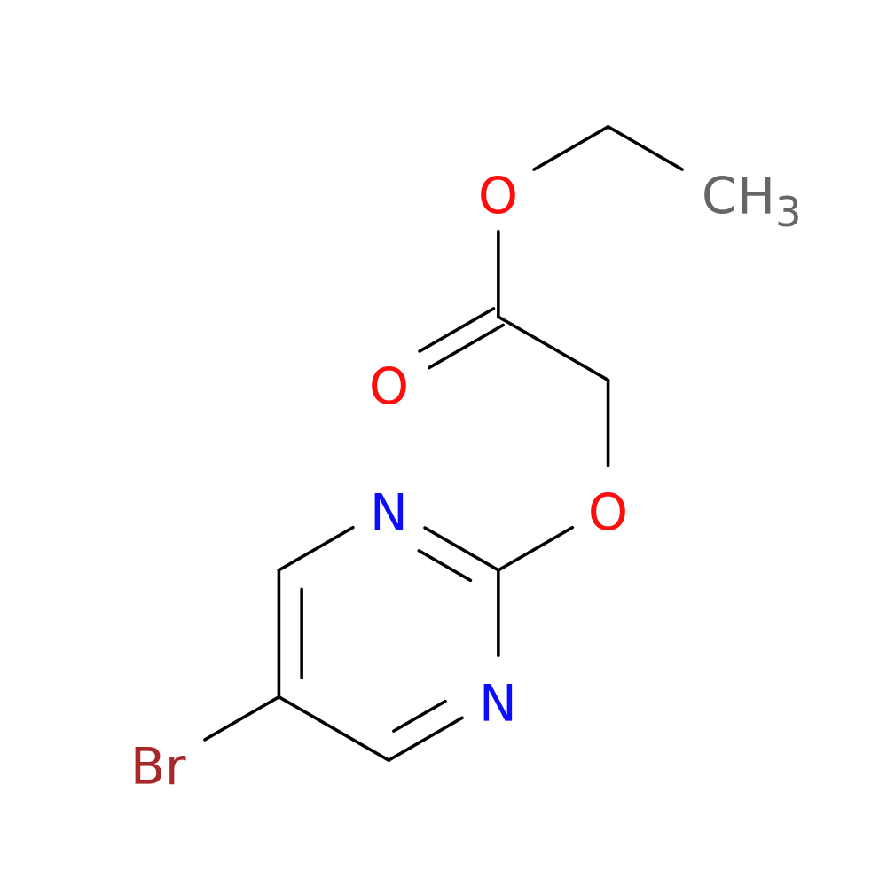 Ethyl 2-[(5-bromopyrimidin-2-yl)oxy]acetate