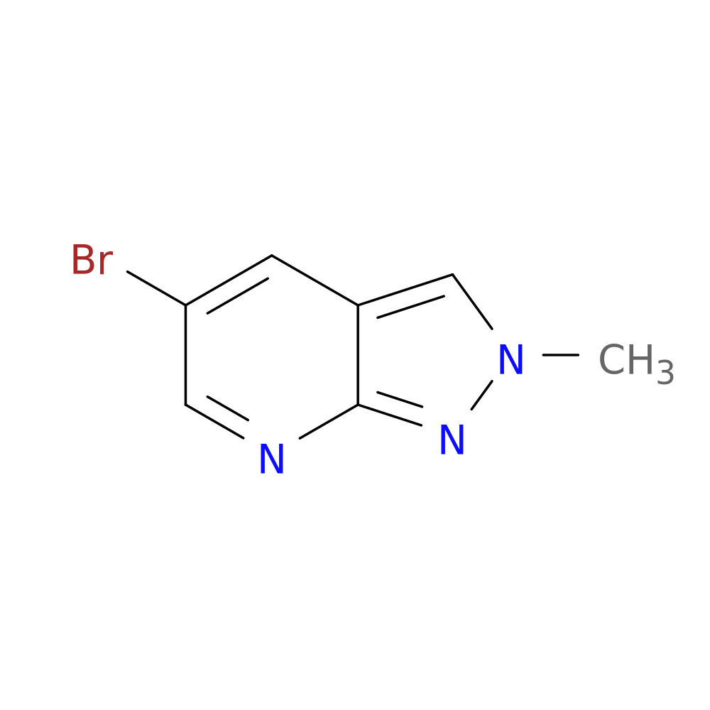 5-Bromo-2-methyl-2H-pyrazolo[3,4-b]pyridine
