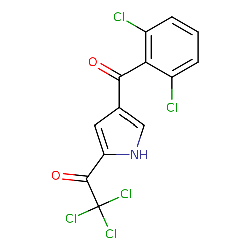 2,2,2-trichloro-1-[4-(2,6-dichlorobenzoyl)-1H-pyrrol-2-yl]ethan-1-one