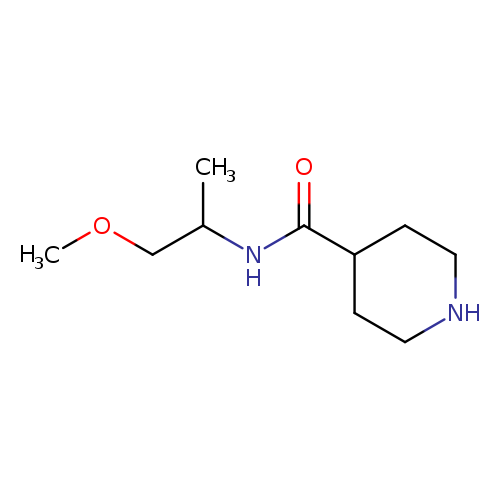 N-(2-Methoxy-1-methylethyl)piperidine-4-carboxamide