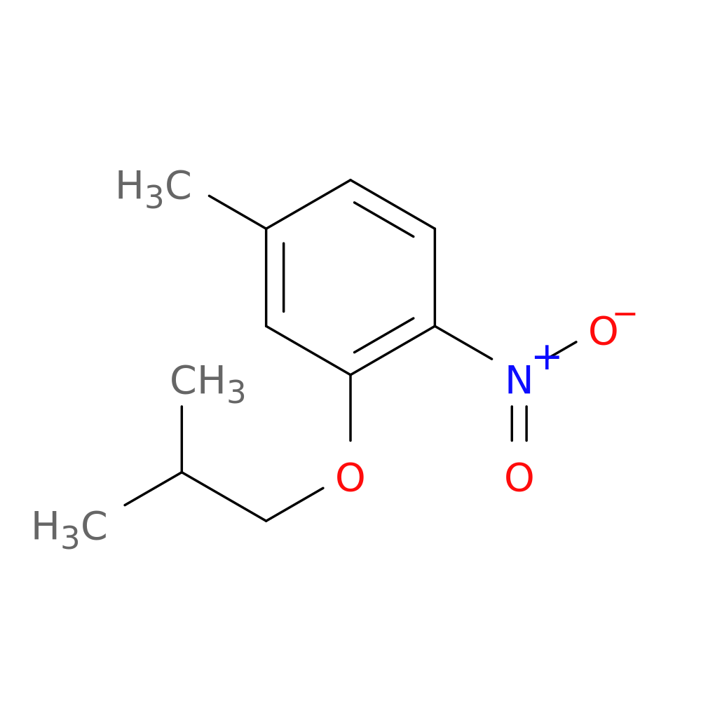 2-isobutoxy-4-methyl-1-nitrobenzene