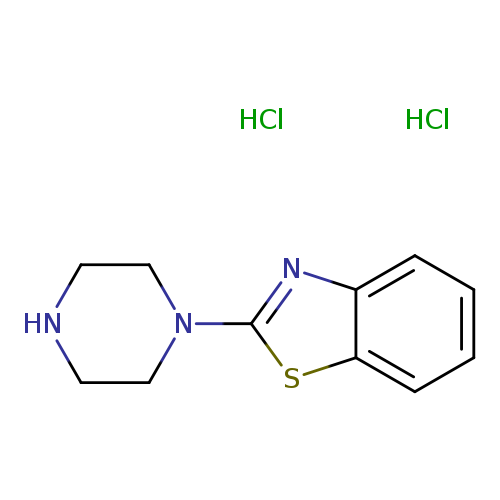 2-(piperazin-1-yl)-1,3-benzothiazole dihydrochloride