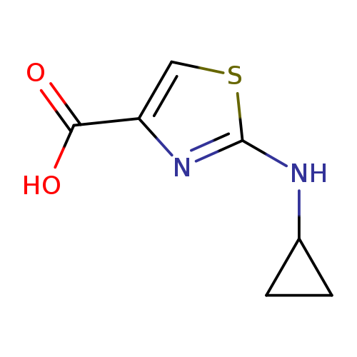 2-(Cyclopropylamino)-1,3-thiazole-4-carboxylic acid