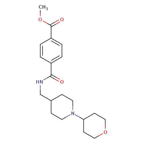 methyl 4-({[1-(oxan-4-yl)piperidin-4-yl]methyl}carbamoyl)benzoate