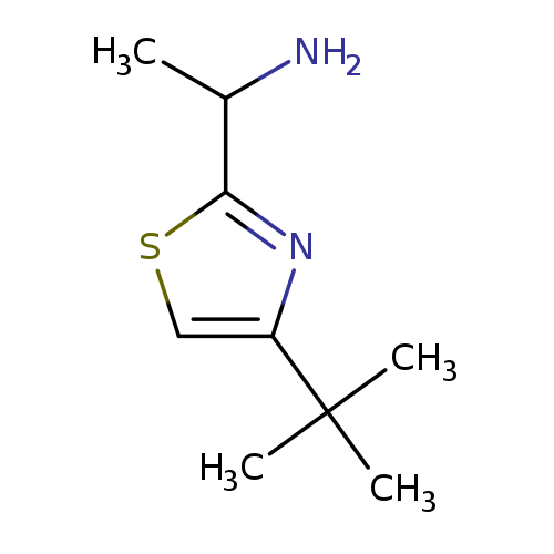 1-(4-tert-butyl-1,3-thiazol-2-yl)ethan-1-amine