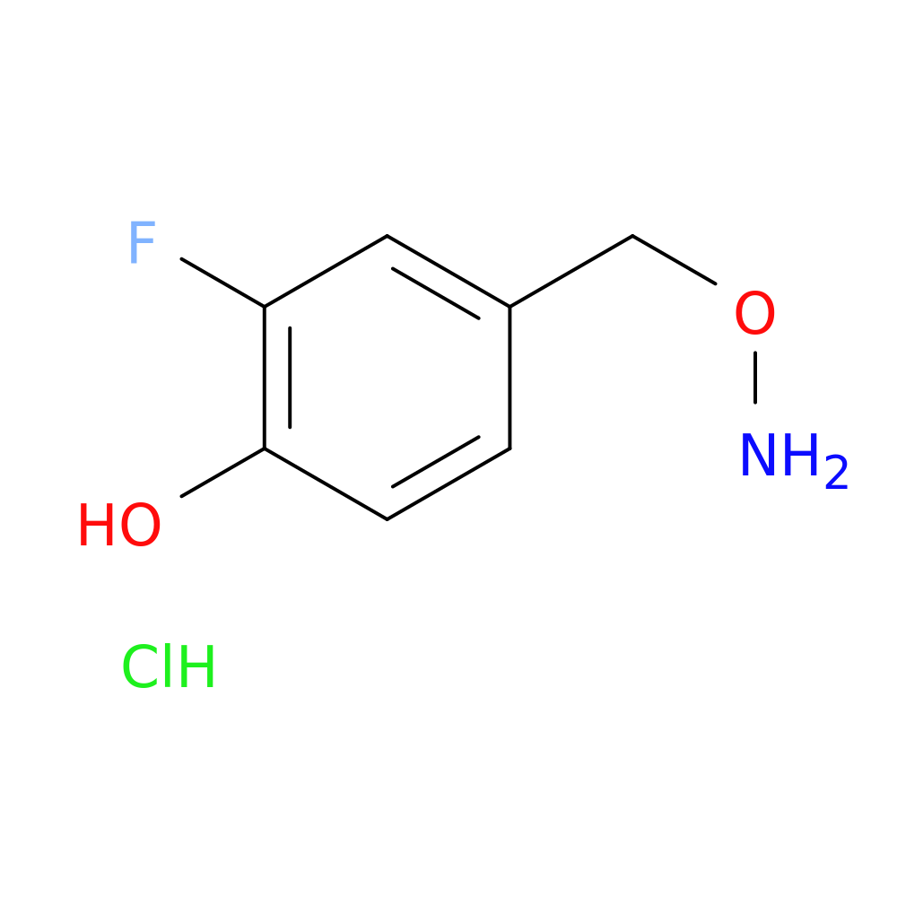 4-[(aminooxy)methyl]-2-fluorophenol hydrochloride
