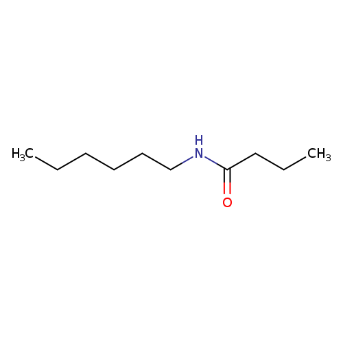 Butanamide, N-hexyl-