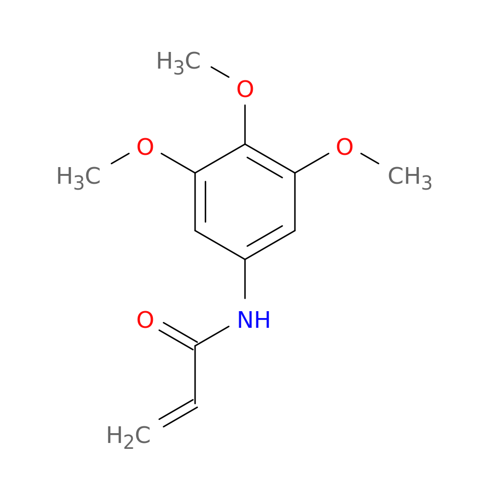 N-(3,4,5-trimethoxyphenyl)prop-2-enamide