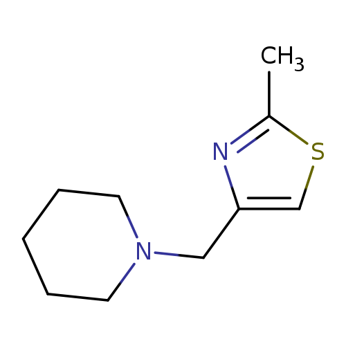 2-Methyl-4-(piperidin-1-ylmethyl)thiazole