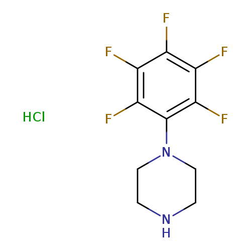 1-(Pentafluorophenyl)piperazine, HCl