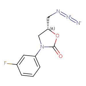 (5R)-5-(Azidomethyl)-3-(3-fluorophenyl)-2-oxazolidinone