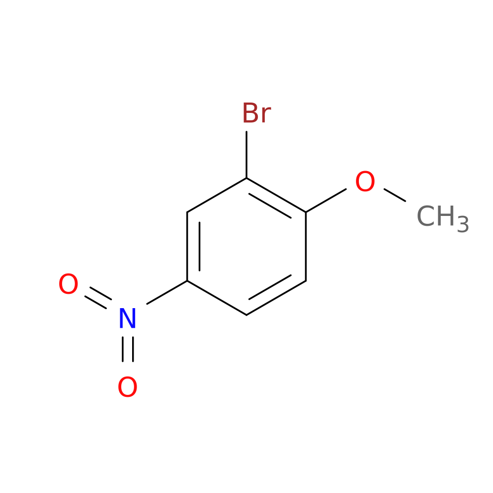 Benzene, 2-bromo-1-methoxy-4-nitro-
