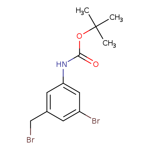 tert-butylN-[3-bromo-5-(bromomethyl)phenyl]carbamate