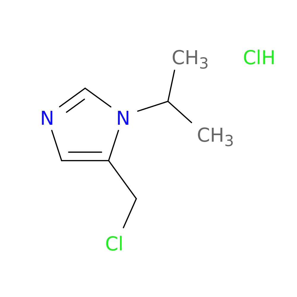 5-(chloromethyl)-1-(propan-2-yl)-1H-imidazole hydrochloride