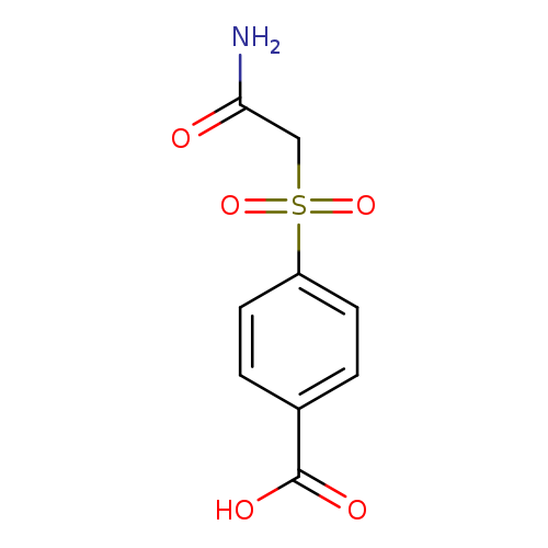 4-(carbamoylmethanesulfonyl)benzoic acid