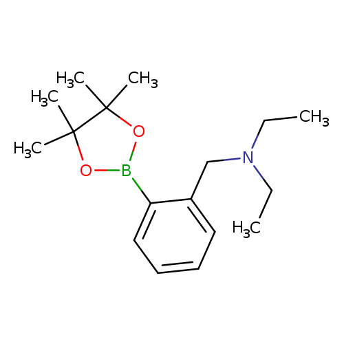 diethyl({[2-(tetramethyl-1,3,2-dioxaborolan-2-yl)phenyl]methyl})amine