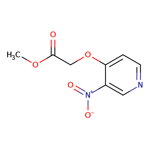 methyl 2-[(3-nitropyridin-4-yl)oxy]acetate