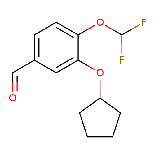 3-Cyclopentyloxy-4-difluoromethoxy-benzaldehyde
