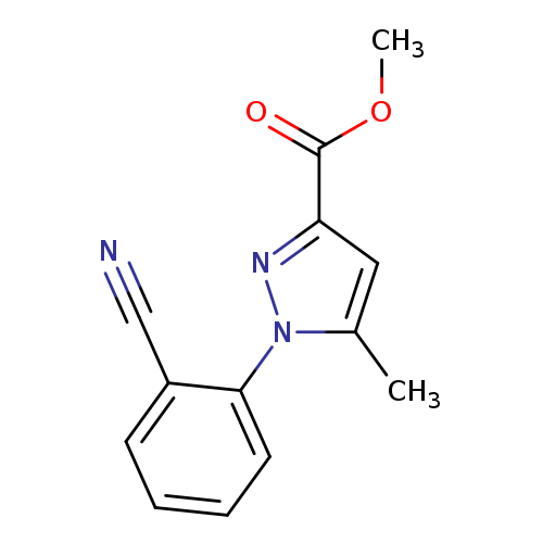 Methyl 1-(2-cyanophenyl)-5-methyl-1H-pyrazole-3-carboxylate