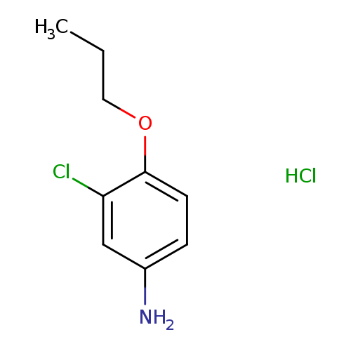 3-Chloro-4-propoxyaniline hydrochloride