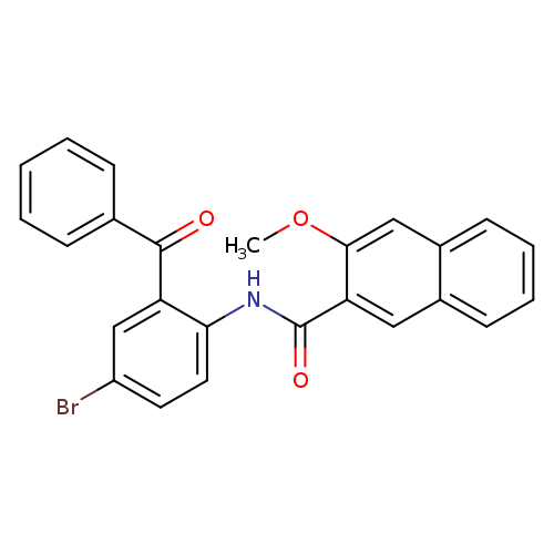 N-(2-benzoyl-4-bromophenyl)-3-methoxynaphthalene-2-carboxamide