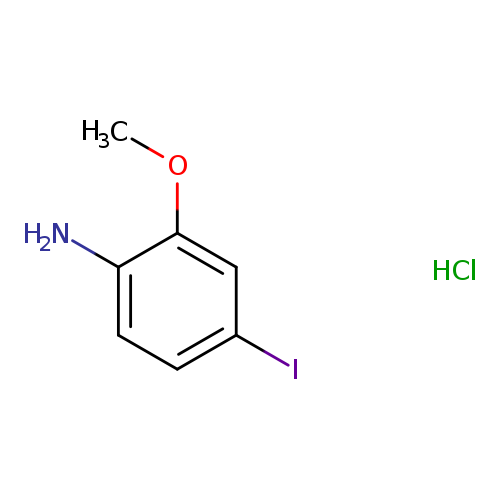 4-iodo-2-methoxyaniline hydrochloride