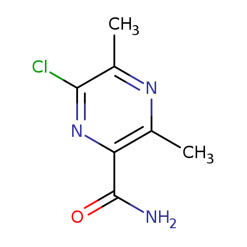 2-Pyrazinecarboxamide, 6-chloro-3,5-dimethyl-