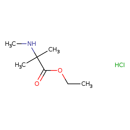 Ethyl 2-methyl-2-(methylamino)propanoate hydrochloride