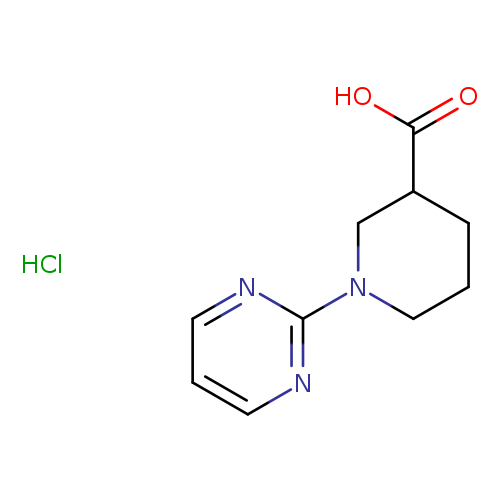 1-(Pyrimidin-2-yl)piperidine-3-carboxylic acid hydrochloride