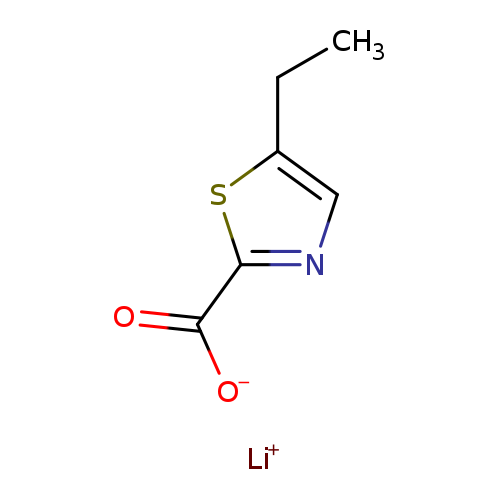 lithium(1+) ion 5-ethyl-1,3-thiazole-2-carboxylate