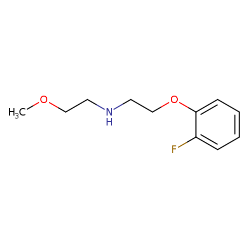 2-(2-Fluorophenoxy)-N-(2-methoxyethyl)ethanamine
