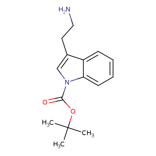 1H-Indole-1-carboxylicacid, 3-(2-aminoethyl)-, 1,1-dimethylethyl ester