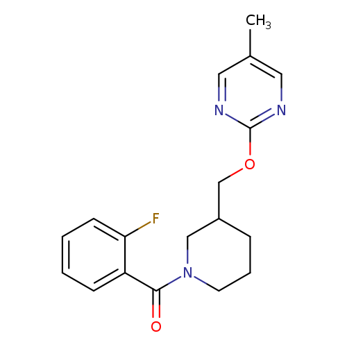 2-{[1-(2-fluorobenzoyl)piperidin-3-yl]methoxy}-5-methylpyrimidine